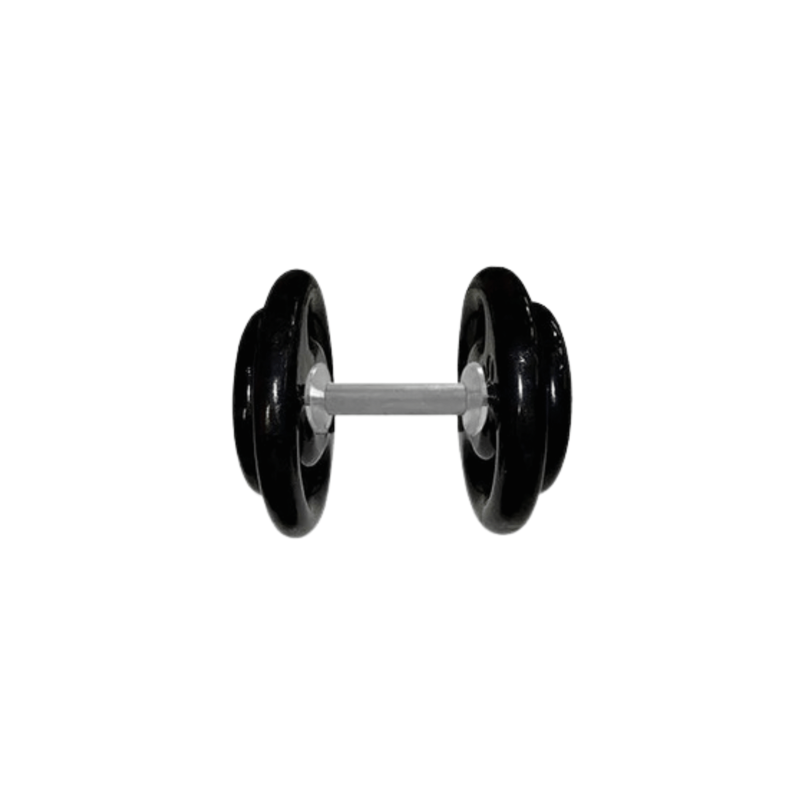 DUMBBELL MONTADO PEGADA RECARTILHADA - Emborrachado