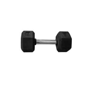 DUMBBELL SEXTAVADO PEGADA CROMADA:INOX